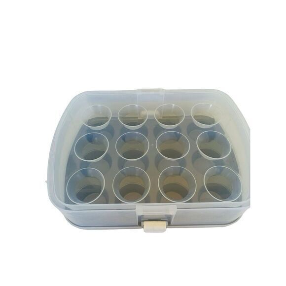 Martha Stewart Collection 24 Cupcake Carrier Holder Caddy with Baking Pan - Picture 3 of 7